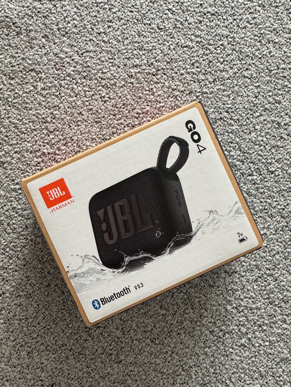 JBL GO 4 Portable Bluetooth Speaker - Black✨